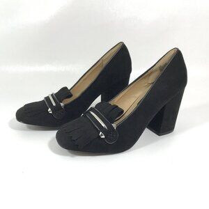 David Aaron Closed Toe Pumps Black Sz 7.5